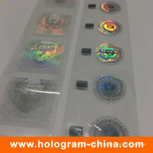 Custom Anti-Fake 2D 3D Hologram Hot Foil Stamping